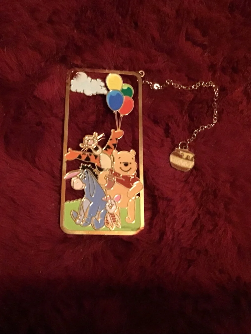 Disney enamel bookmark